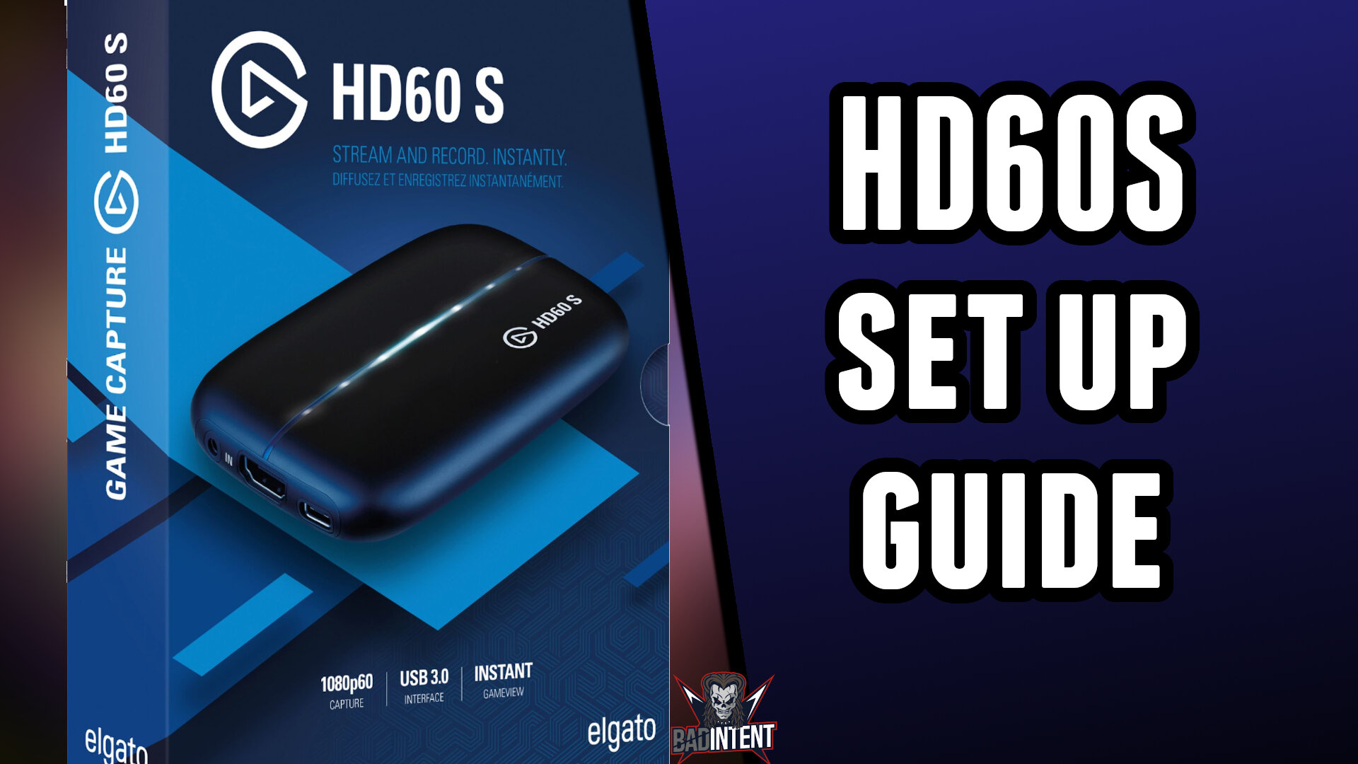 How to set up and Install Elgato HD60 S Capture Card — Stream Tech